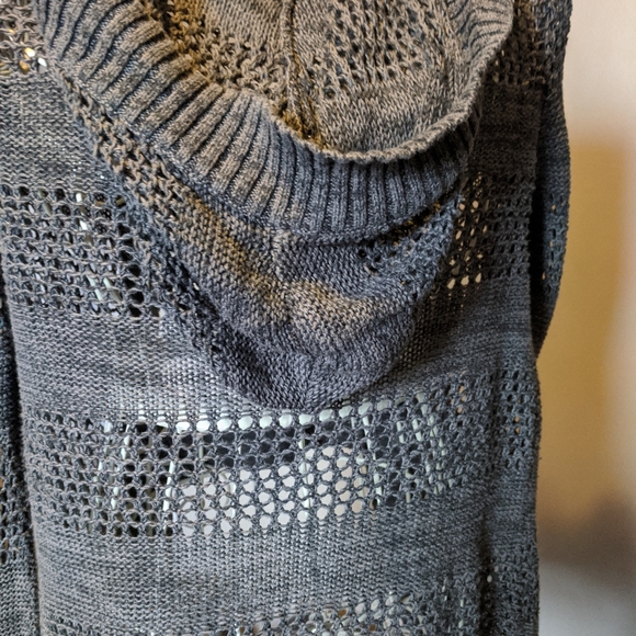 Roxy open knit sweater  xs - Picture 3 of 4